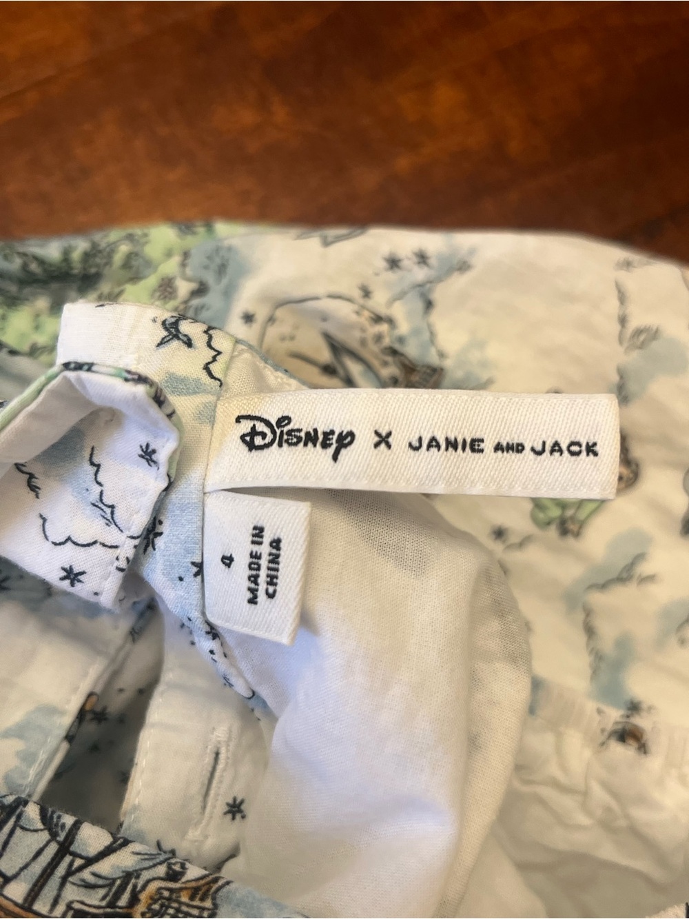 Janie and Jack x Disney Alice in Wonderland Girl’s Dress Size 4 - Picture 3 of 4